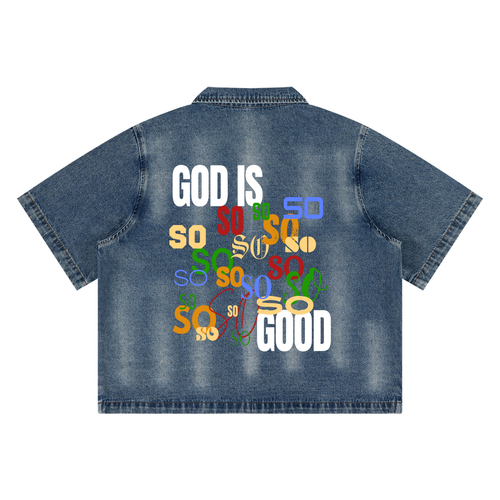 Good God Denim Top
